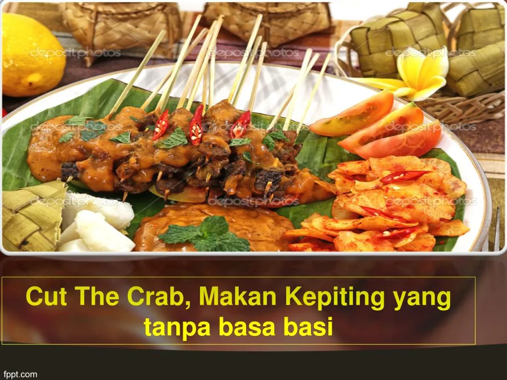 cut the crab makan kepiting yang tanpa basa basi