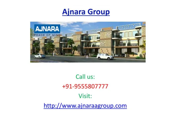 Ajnara Group A Famous Builder