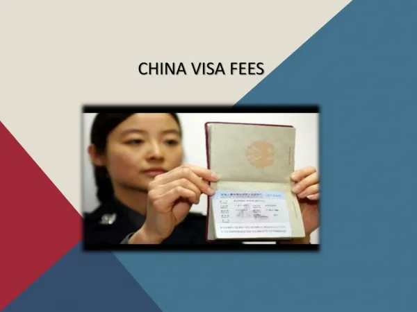 How to apply for a China Visa