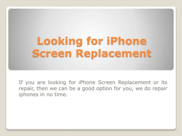 iPhone 5 LCD repair Toronto| Toronto iPhone5 Repair