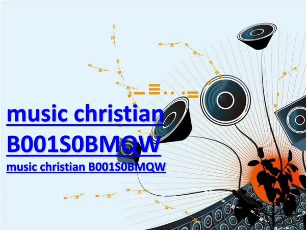 music christian B001S0BMQW
