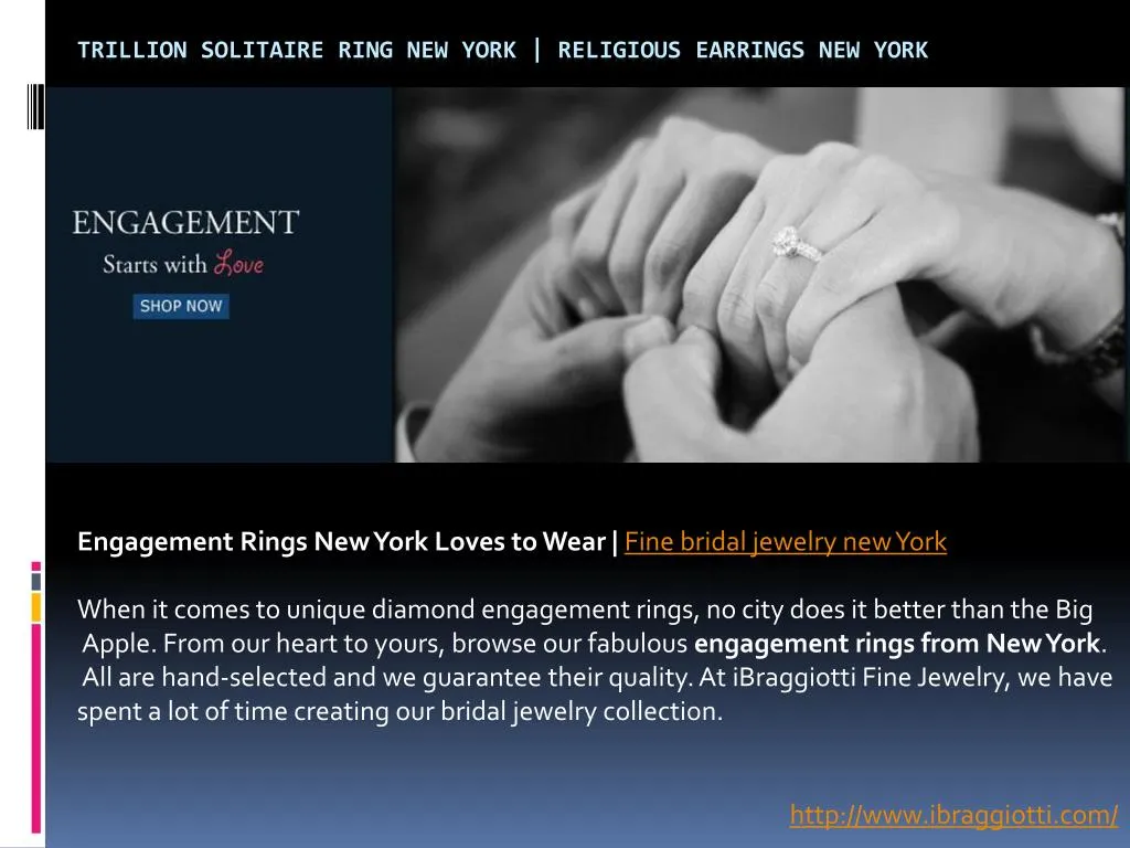 trillion solitaire ring new york religious earrings new york