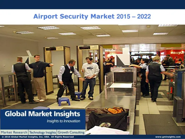 Airport Security Market Size | Global Industry Report, 2023