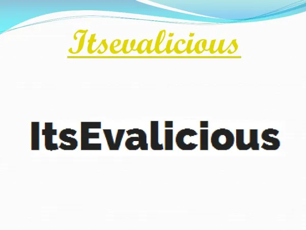 ItsEvalicious