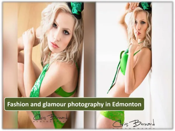 Fashion and glamour photography in Edmonton