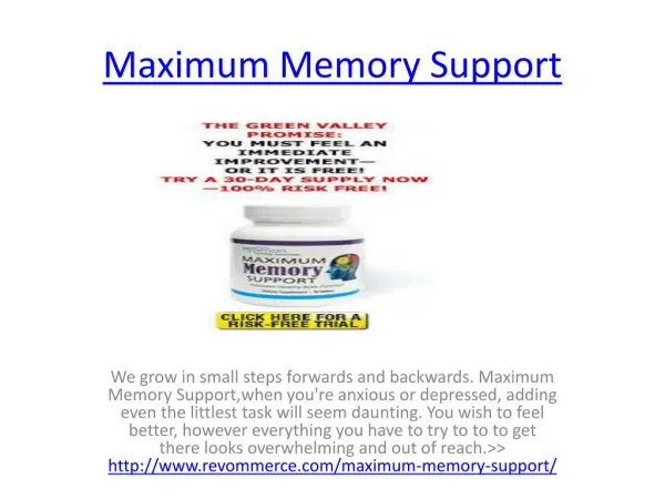 Maximum Memory Support