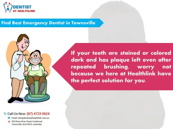 Professional Emergency Dentist Townsville Online