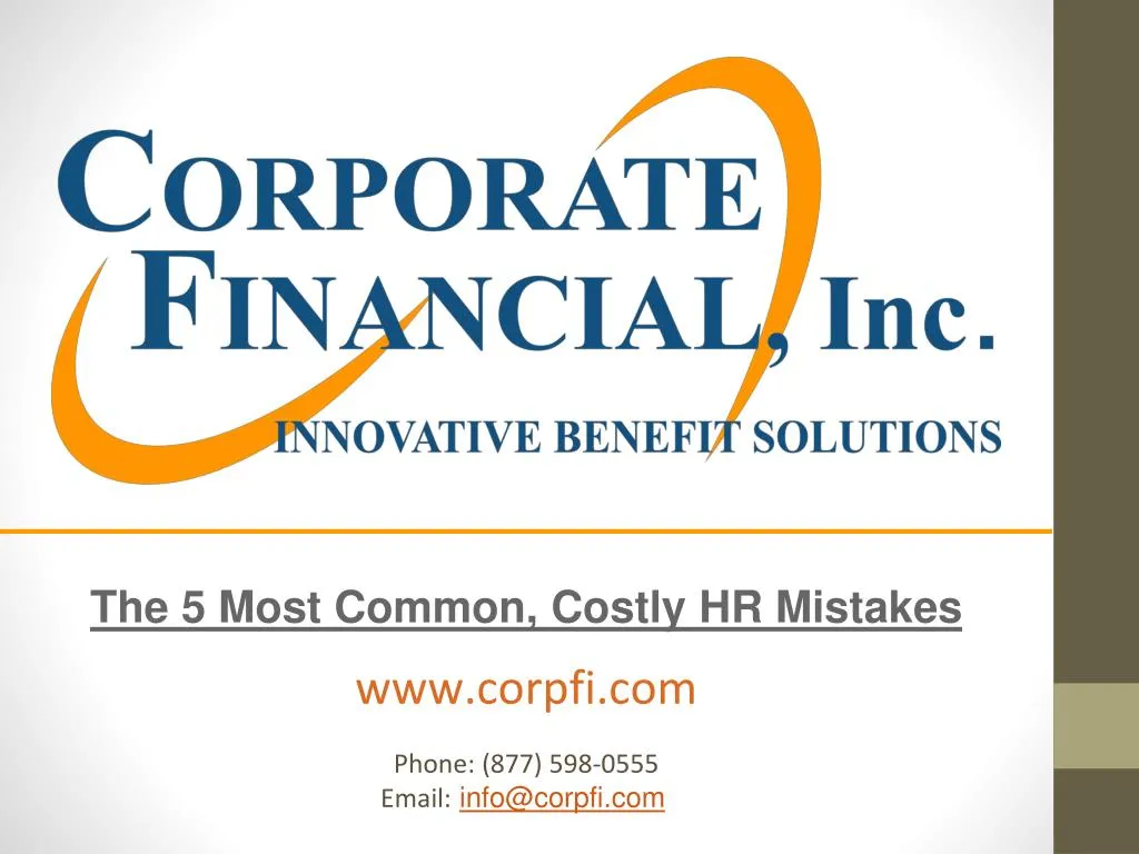 the 5 most common costly hr mistakes
