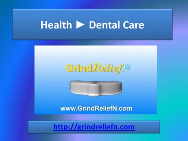 Dental Mouth guard for grinding