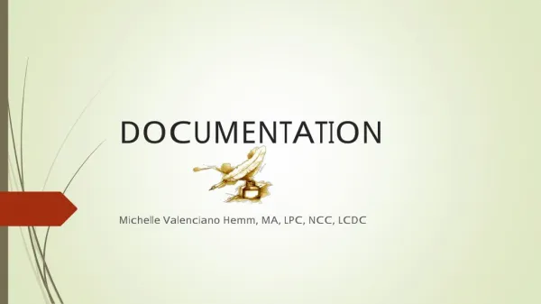 Documentation Training