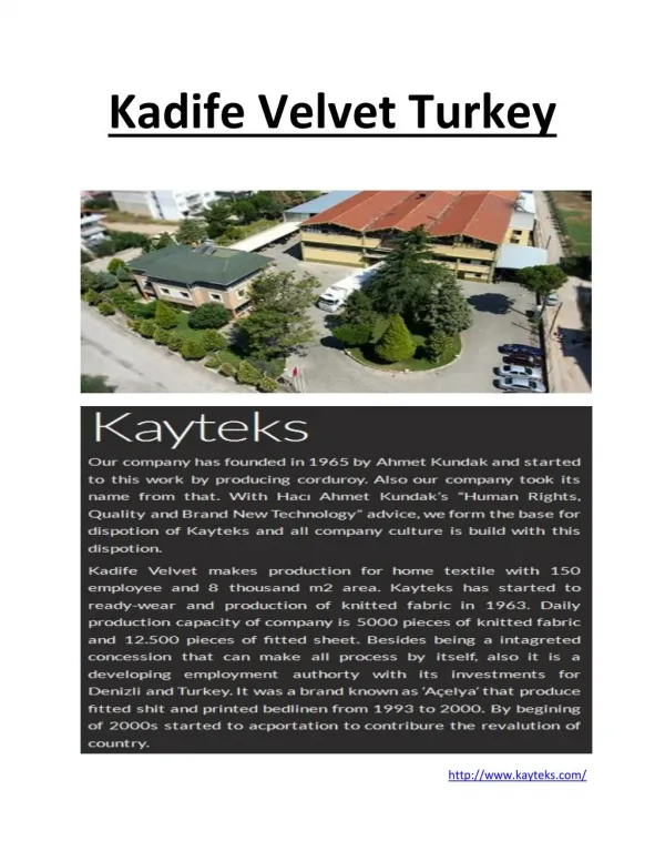 Kadife Velvet Turkey