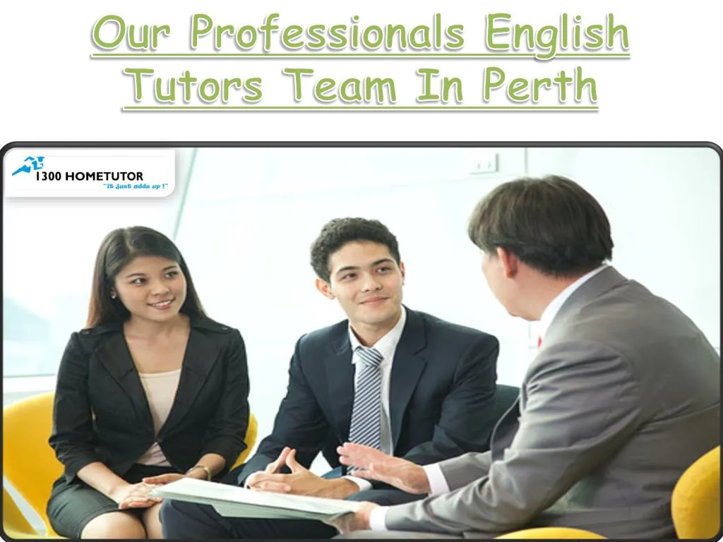 our professionals english tutors team in perth