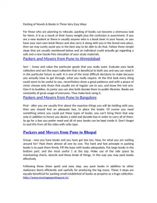 packers and movers in pune - slide 1