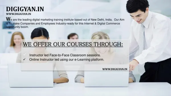 Digital Marketing Training & Courses | Delhi By Digigyan.in