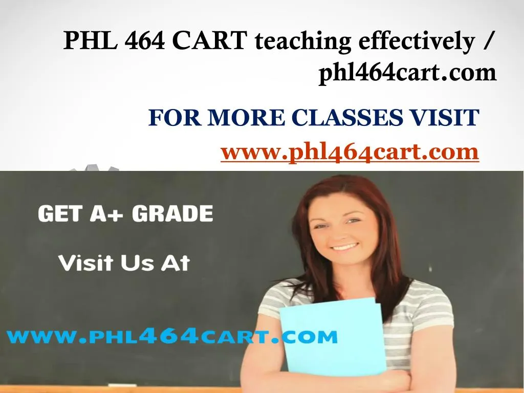 phl 464 cart teaching effectively phl464cart com