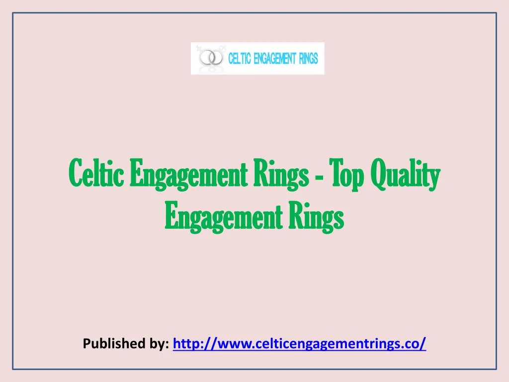 celtic engagement rings top quality engagement rings