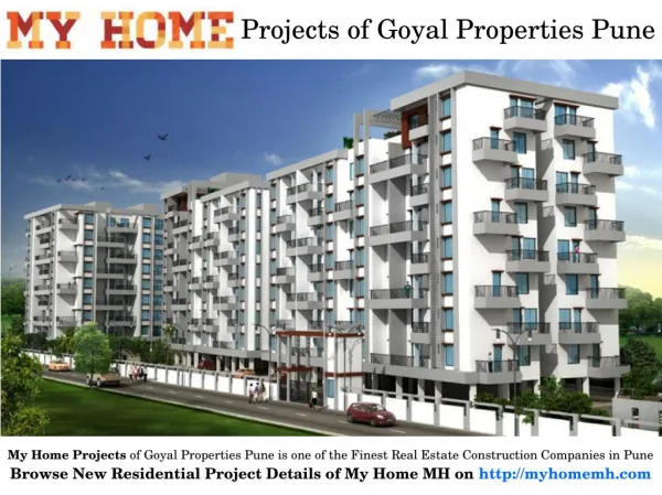 My Home Ongoing Residential Flats in Pune for Sale