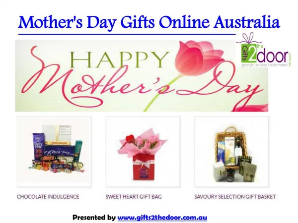 Send Mother's Day Gift To Australia - Gifts2theDoor