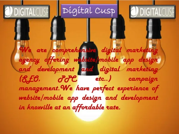 3.	Social Media Marketing By Digital Cusp