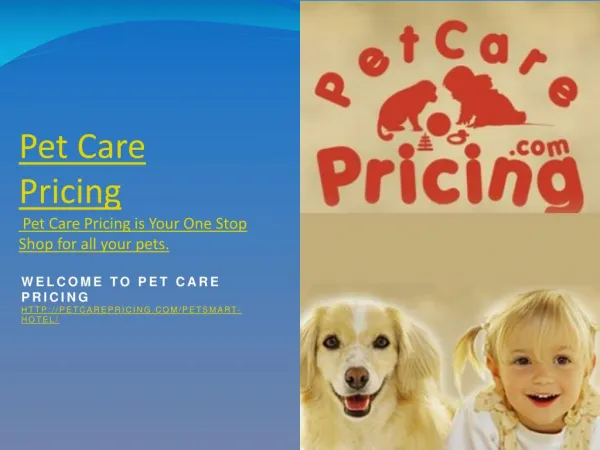 Pet Care Pricing