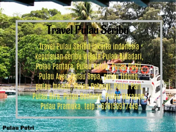 Travel Pulau Seribu