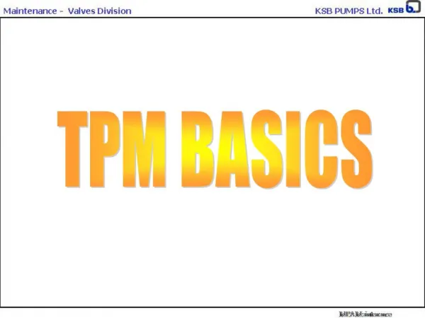 TPM BASICS