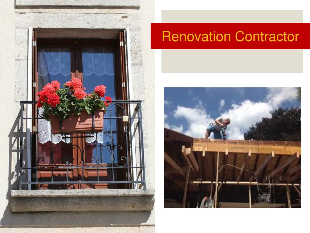 renovation contractor
