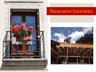 Renovation Contractor - slide 1