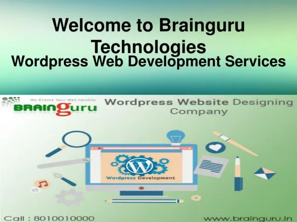 Wordpress Web Development Services