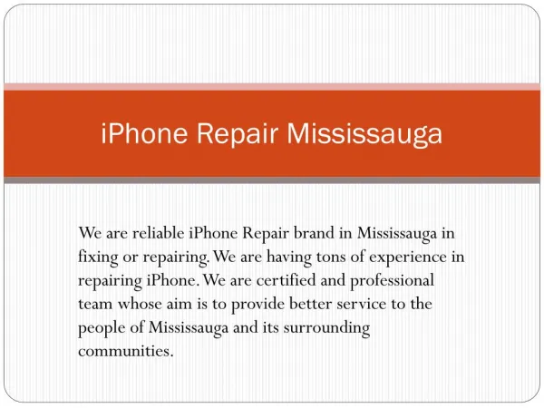 iPhone Repair in Mississauga| iPhone Screen Repair