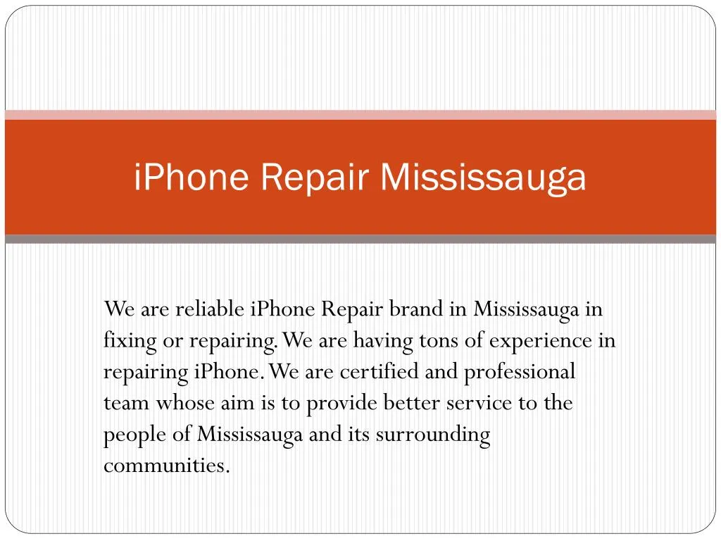 iphone repair mississauga