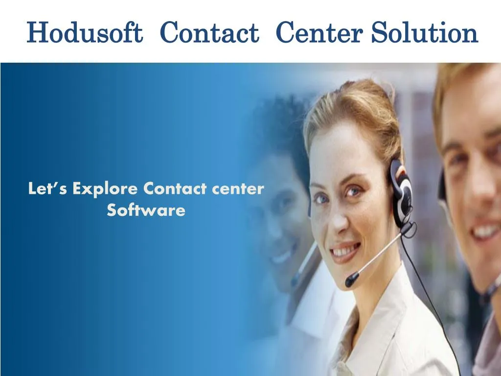 hodusoft contact center solution