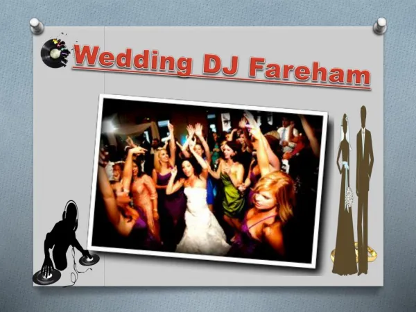 Wedding dj fareham