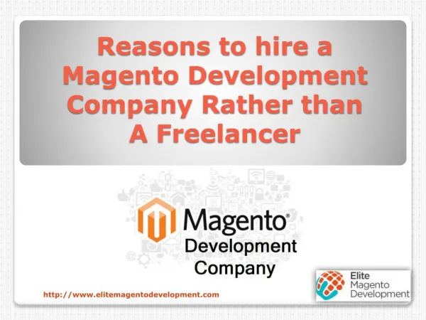 Reasons to hire a Magento Development Company Rather than A Freelancer
