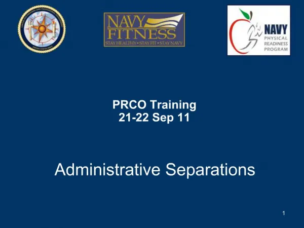 PRCO Training 21-22 Sep 11