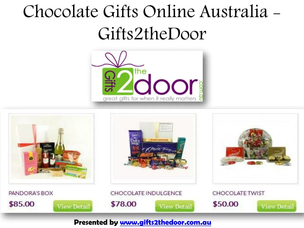 chocolate gifts online australia gifts2thedoor