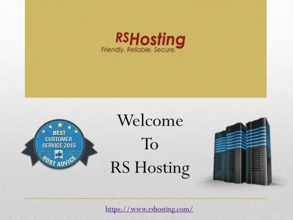 Managed Linux VPS - RS Hosting - London