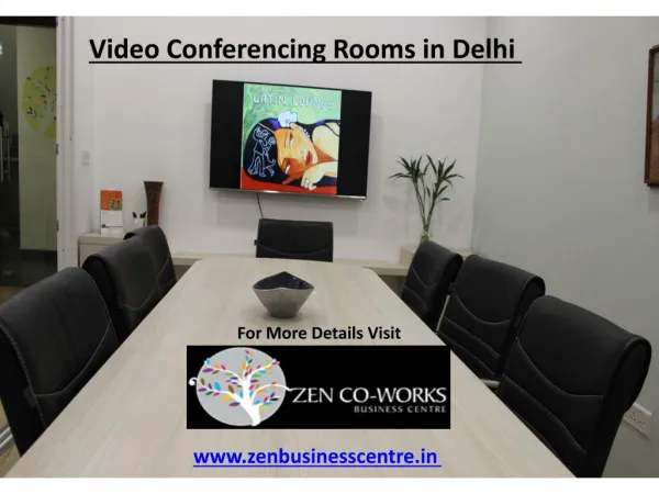 Video Conferencing Rooms in Delhi
