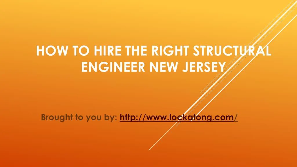 how to hire the right structural engineer new jersey