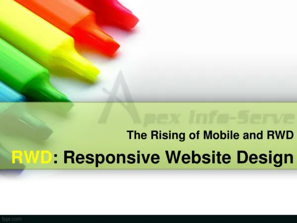 Rising of Mobile and Responsive Website Design