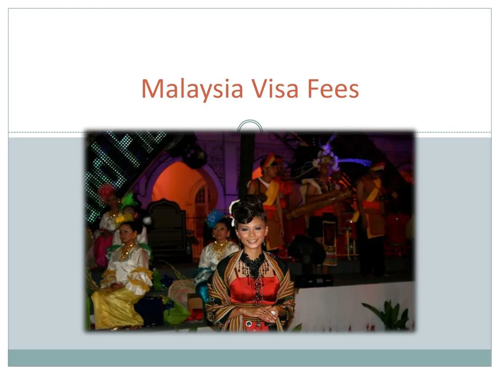 malaysia visa fees