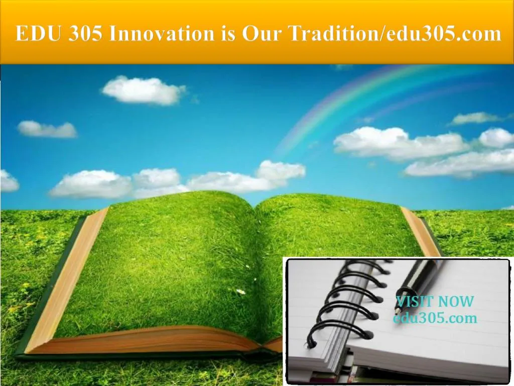 edu 305 innovation is our tradition edu305 com