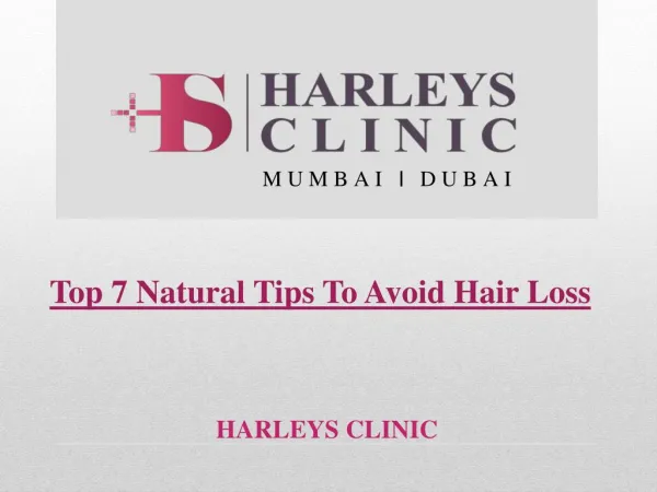 Top 7 Natural Tips To Avoid Hair Loss