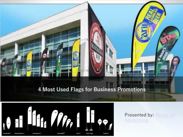 4 Most Used Flags for Business Promotions