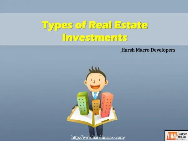 Types of real estate investments