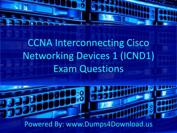 Pass4sure Cisco 100-101 Exam Dumps Question