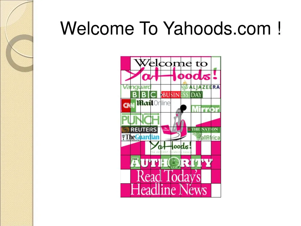 welcome to yahoods com