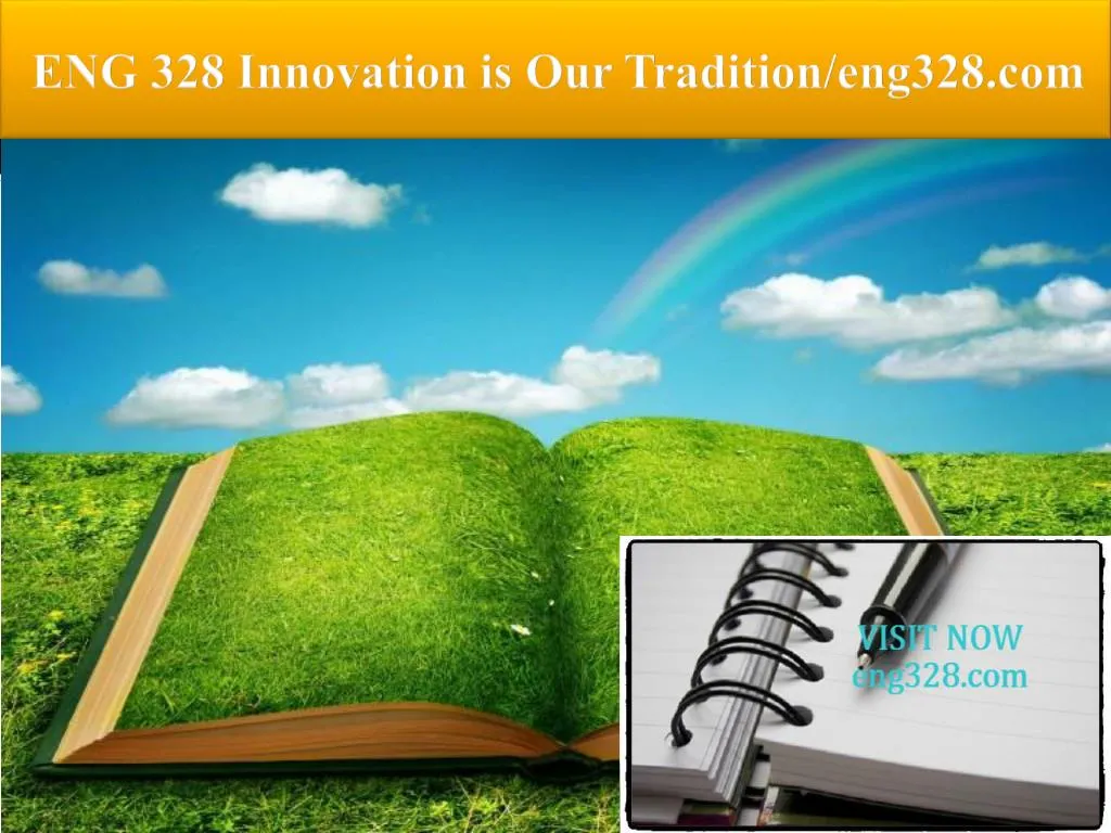 eng 328 innovation is our tradition eng328 com