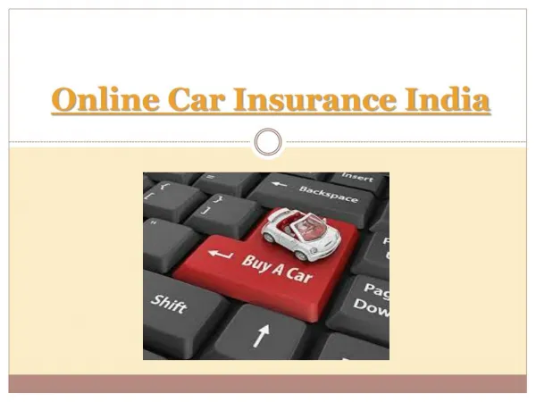 Car Insurance In India And Policy Types