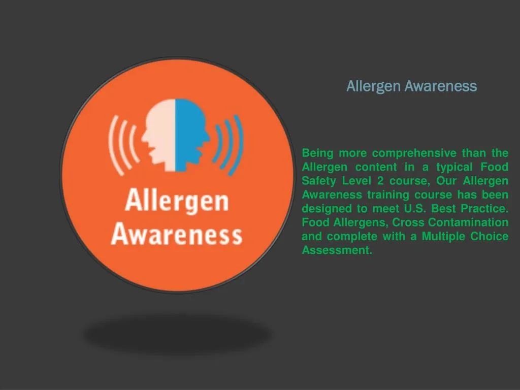 allergen awareness